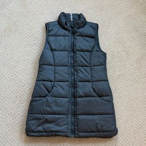 Zelos Women’s Long Puffer Vest - size S